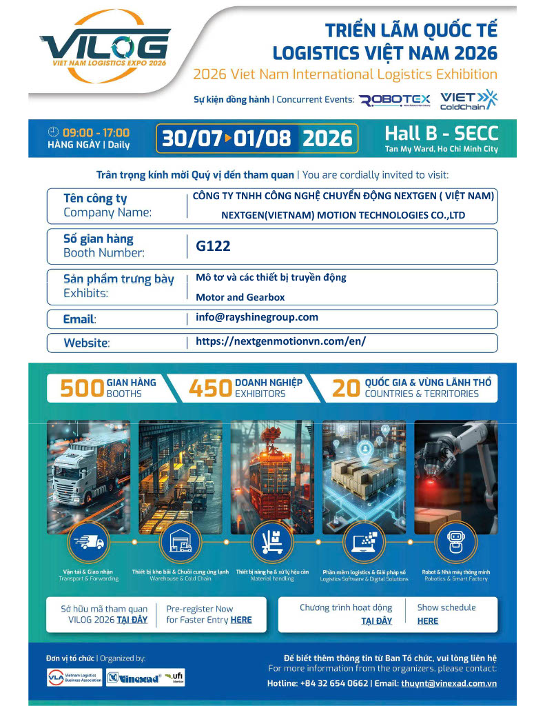 NEXTGEN (VIETNAM) MOTION TECHNOLOGIES PARTICIPATES IN VILOG 2026